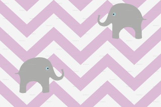 Elephants chevron pink gray pattern - opposite free wallpaper for desktop