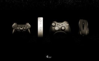Game controllers dark background stars - unreal engine free wallpaper for desktop