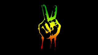 Hand peace sign fingers dark - a peace sign free wallpaper