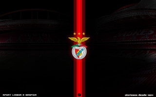 Red black background red stripe - emblem free wallpaper