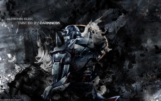 Robot bow black background paint - dark soul free wallpaper