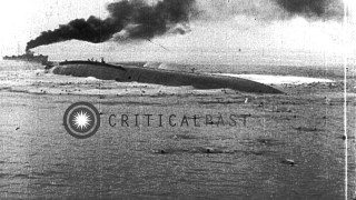 Submarine black white smoke water - top free wallpaper