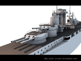 Large white ship pipes windows - 3 d model free wallpaper for desktop