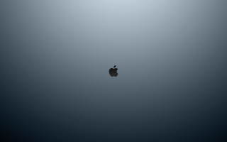 Black white apple logo minimalism - photo of an apple logo free wallpaper