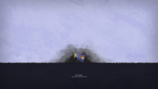 Person standing field kite blue - daarken free wallpaper