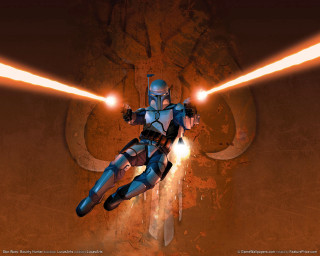 Star wars character flying lights - a star wars character free wallpaper