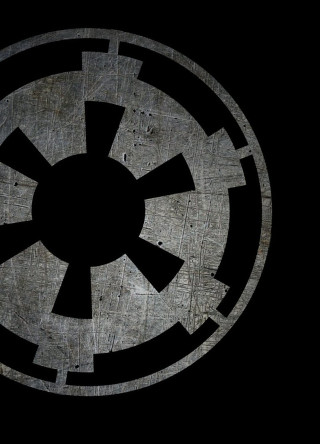 Star wars symbol black background - surface free wallpaper for mobile