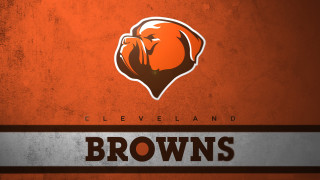 Cleveland browns logo wall name - free neon wallpaper for desktop