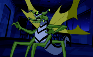 Cartoon dragon striped outfit night - green eye free wallpaper