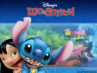 Cartoon character hugging child house - back free wallpaper for desktop