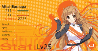 Girl long hair yellow background - a name tag free wallpaper