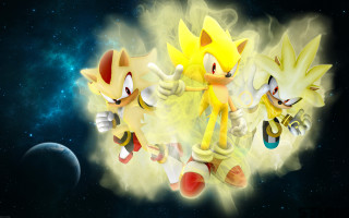 Sonic tails running space moon 2 - tail free wallpaper