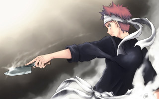 Man knife cloud smoke black - realism free wallpaper for desktop