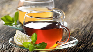 Three glasses tea lemon plate - lemon free wallpaper