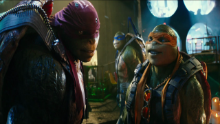 Costumed group people room ceiling - neoexpressionism free wallpaper