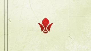 Red white logo beige background - a beige background free wallpaper