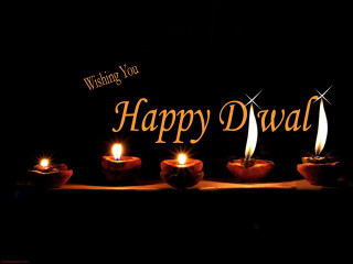 Lit candles happy diwali gold - bapu free wallpaper