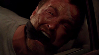 Man bloody face beard car - bloody free wallpaper