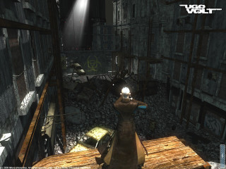 Creepy person flashlight dark alley - cedric seaut keos masons free wallpaper