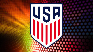 Us soccer logo colorful background - americo makk free wallpaper for desktop