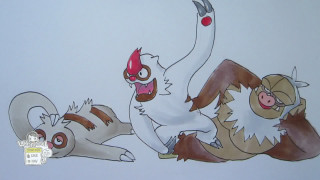 Animals red ball white ball - a white ball free wallpaper