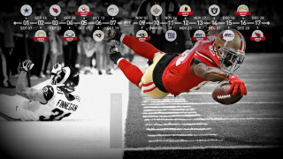 Football player diving catch ball - a ball free wallpaper
