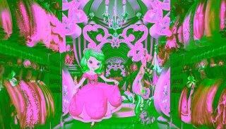 Princess purple dress store dog - pop surrealism free wallpaper