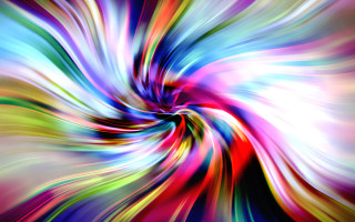 Colorful swirls abstract art glowing - swirl free wallpaper