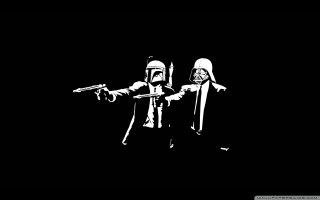 Man suit tie gun darth - war free wallpaper for desktop