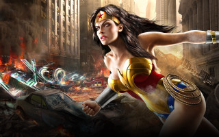 Woman costume city fire sword - a woman in a costume free wallpaper