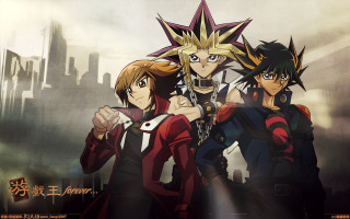 Anime characters city skyline skyscrapers 3 - altermodern free wallpaper