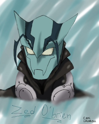 Demon hoodie caped head eyes - fan art free wallpaper