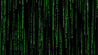 Green black background numbers digital - screenshot free wallpaper