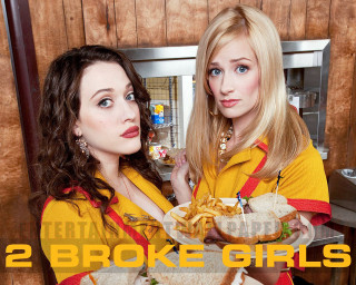 Two girls yellow shirts sandwiches - two woman free wallpaper for desktop