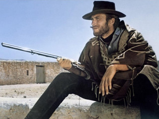 Man hat coat gun rock - a rock wall free wallpaper