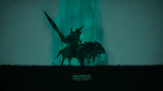 Green black poster demon sword - a giant demon free wallpaper