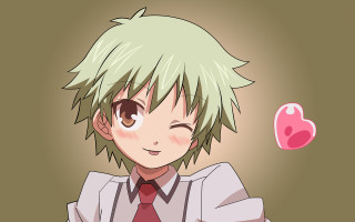 Person tie heart shaped object - kawaii free wallpaper