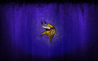 Vikings logo purple background black - temporary art free wallpaper