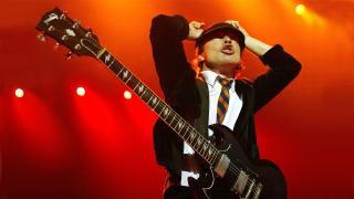 Man suit tie guitar stage 2 - solo free wallpaper