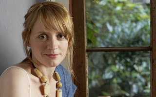 Woman necklace smiling camera coffee - emma geary free wallpaper for desktop