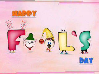 Happy fall day cartoon character - processed free wallpaper for desktop