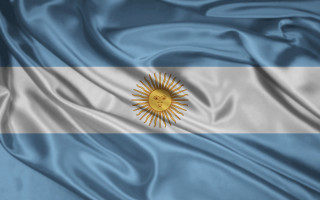 Argentina flag silky folds sun - emiliano ponzi free wallpaper
