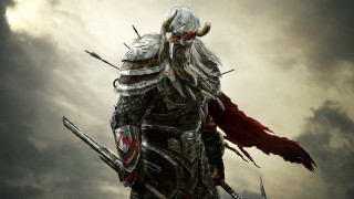 Man armor sword helmet cloudy - a man in armor free wallpaper