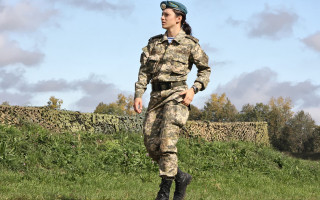 Man military uniform field grass - masculine free wallpaper