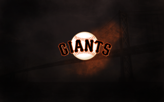 Baseball ball giants logo lit - gritty free wallpaper for desktop