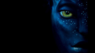 Woman blue makeup yellow eyes - drew struzan free wallpaper