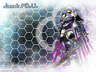 Anime character purple outfit hexagonal - hexagonal free wallpaper