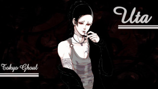 Tattooed woman smoking gothic dark - a cigarette free wallpaper