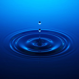Blue water droplet background sky 2 - a blue sky background free wallpaper for tablet
