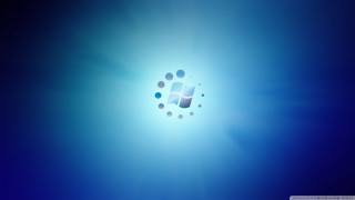 Blue background light circle dots - a blue circle free wallpaper